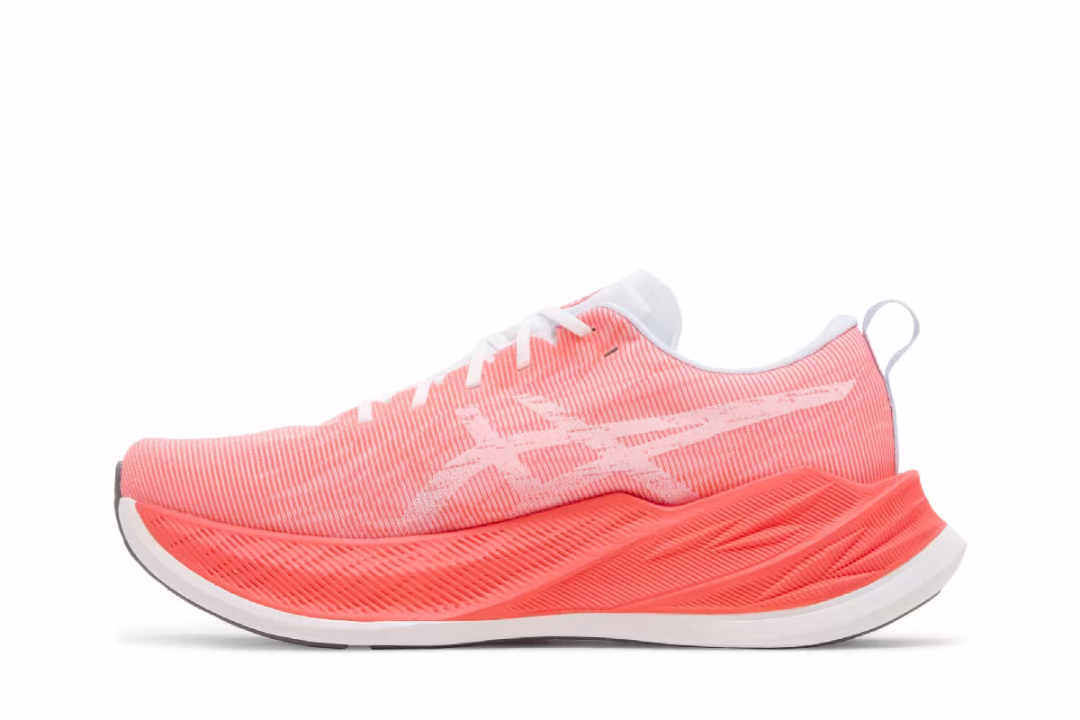 ASICS Superblast White Sunrise Red, view 4