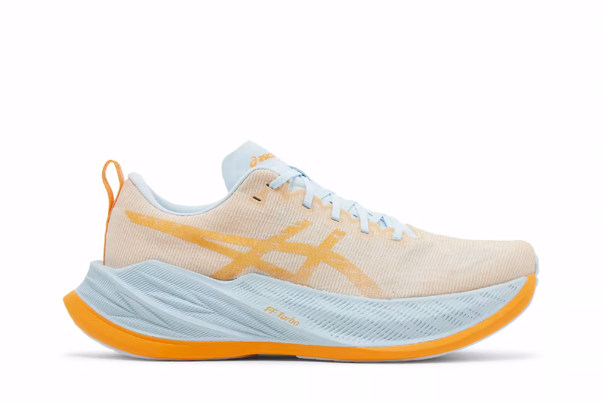 ASICS Superblast Fellow Yellow Light Blue, view 2