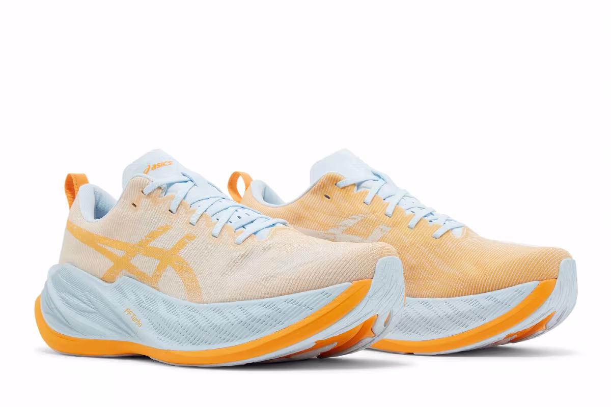 ASICS Superblast Fellow Yellow Light Blue, view 9