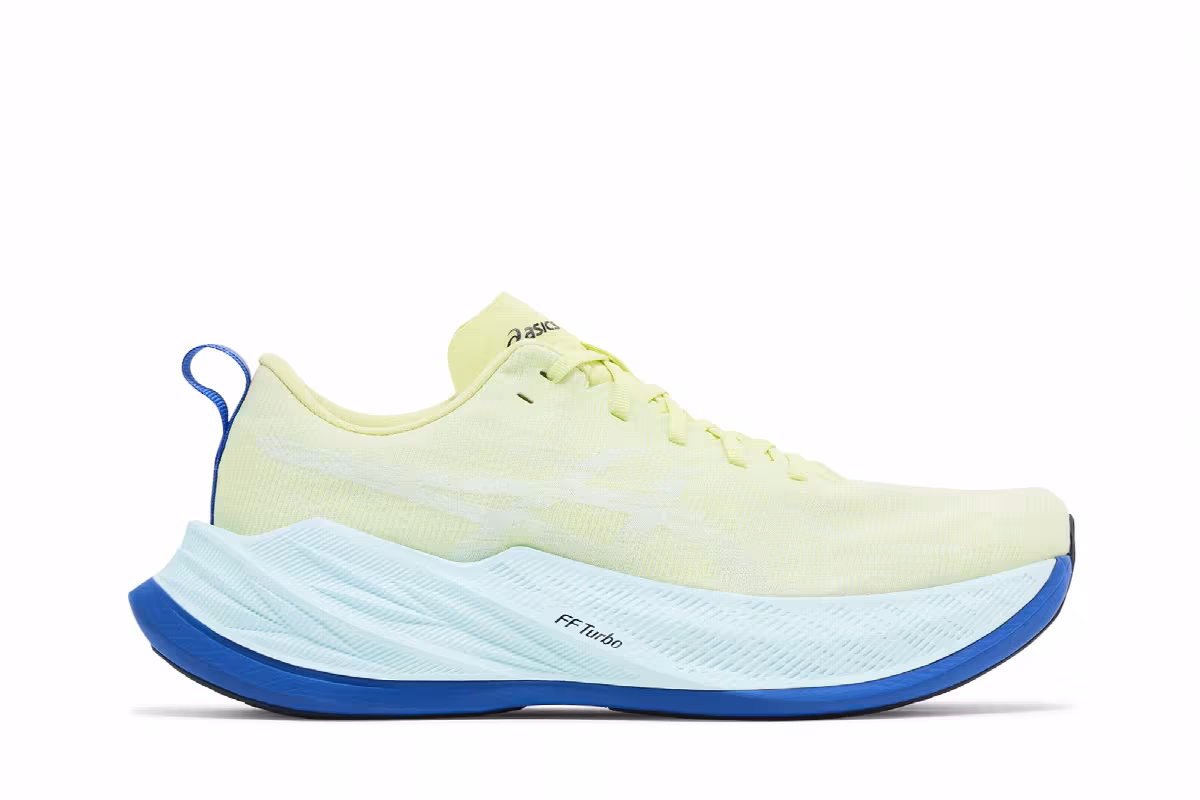 ASICS Superblast Glow Yellow Aquamarine, view 2