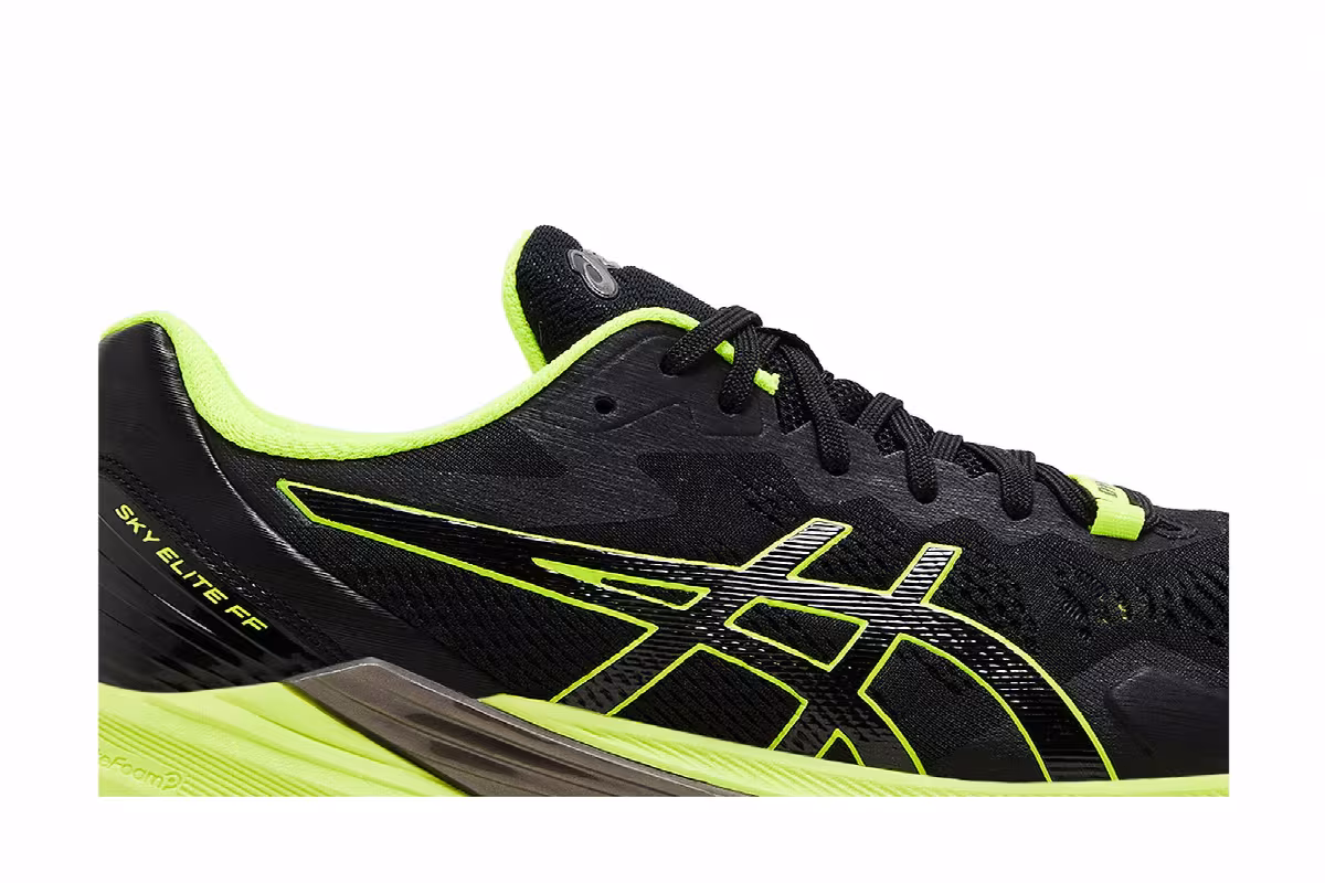 Asics Sky Elite FF 2 Black Safety Yellow, view 3