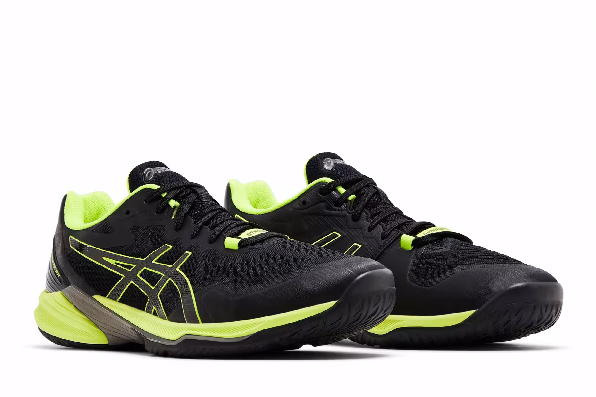 Asics Sky Elite FF 2 Black Safety Yellow, view 9