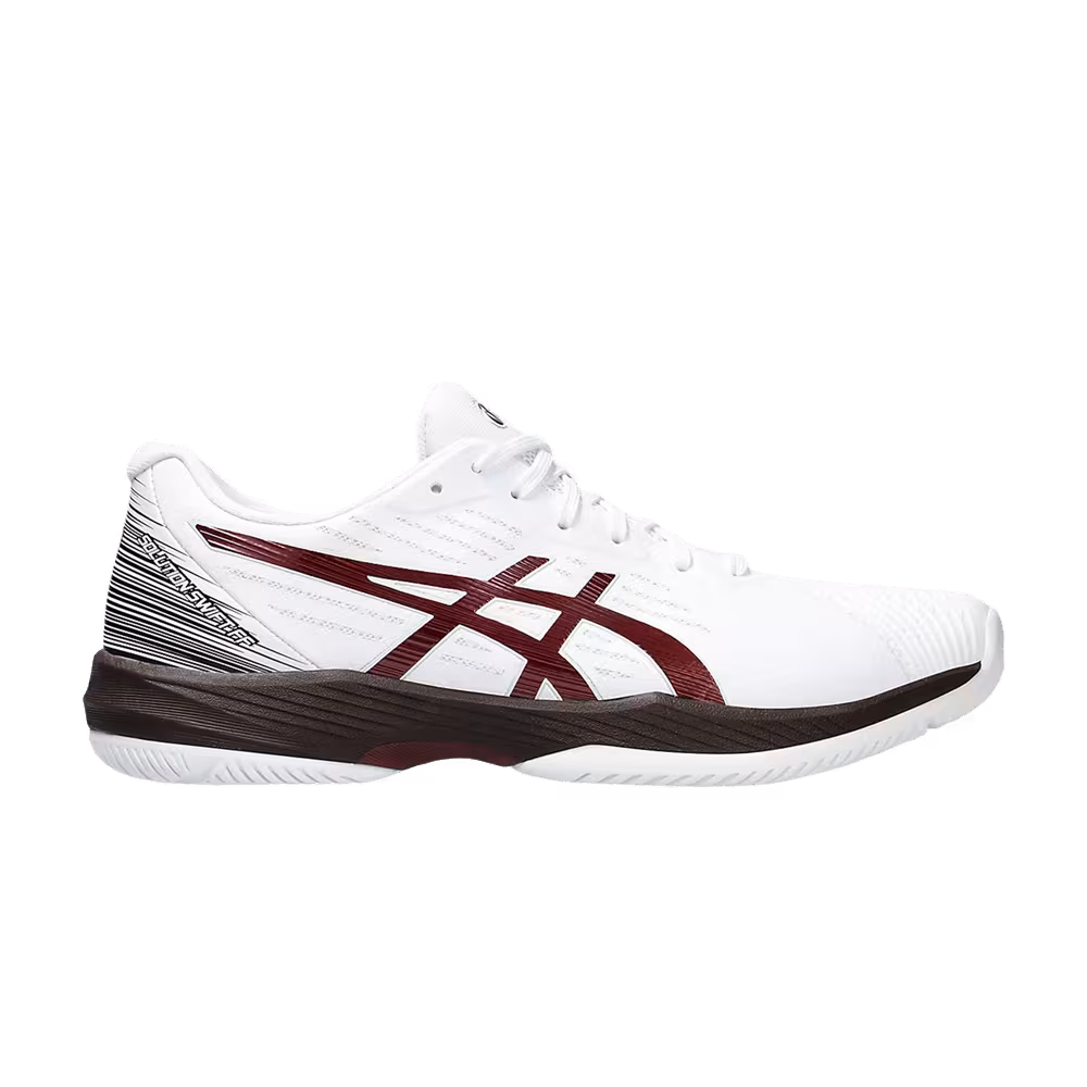 Asics Solution Swift FF White Antique Red