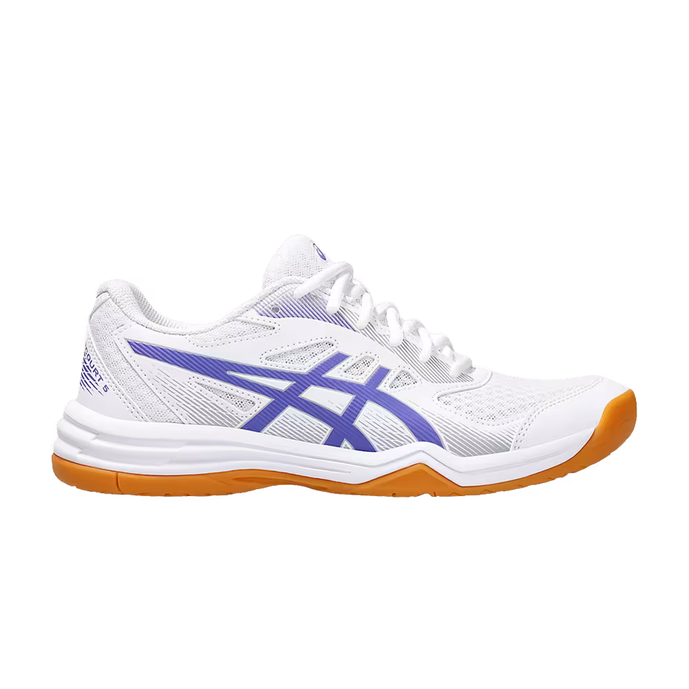 Asics Women's Upcourt 5 White Blue Violet