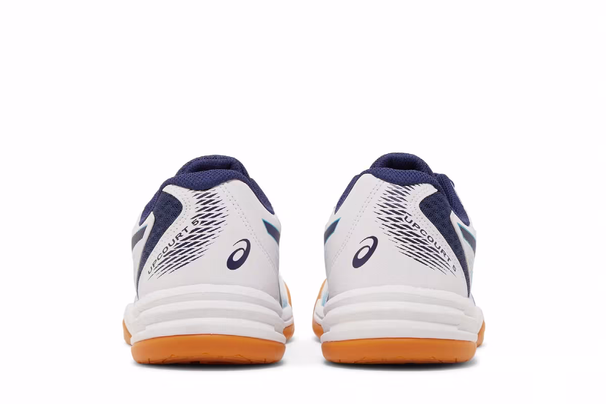 Asics Upcourt 5 White Indigo Blue, view 7