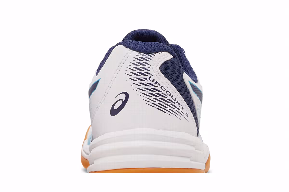 Asics Upcourt 5 White Indigo Blue, view 8