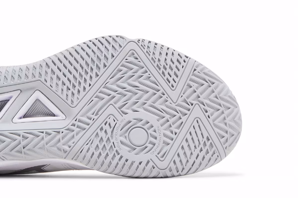 Asics Women's Gel Tactic 12 White Pure Silver, view 6