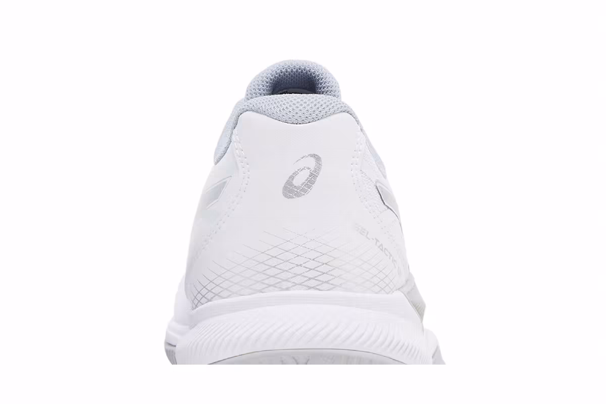 Asics Women's Gel Tactic 12 White Pure Silver, view 8