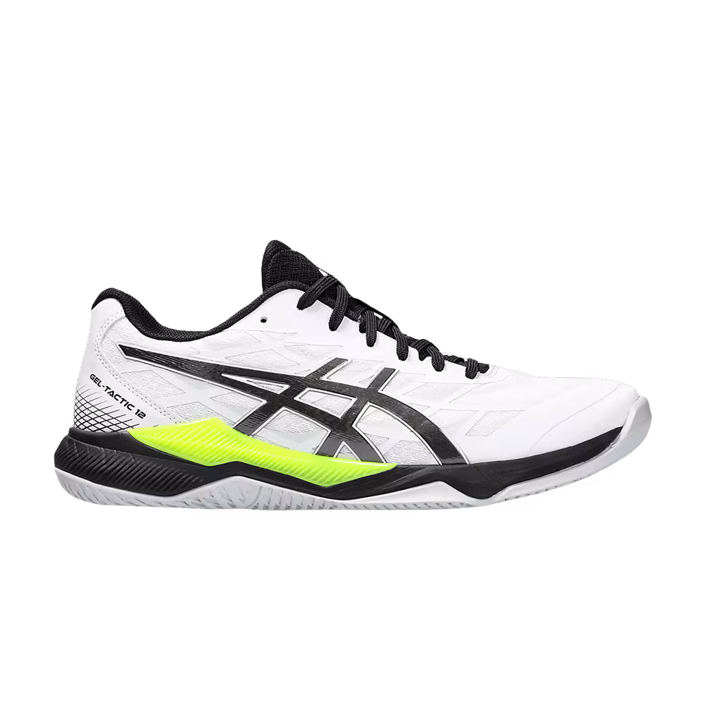Asics Gel Tactic 12 White Gunmetal