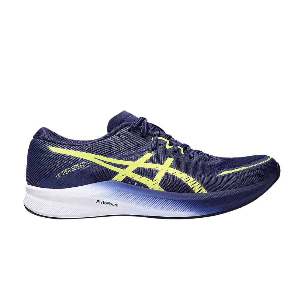 Asics Women's Hyper Speed 3 Deep Ocean Glow Yellow