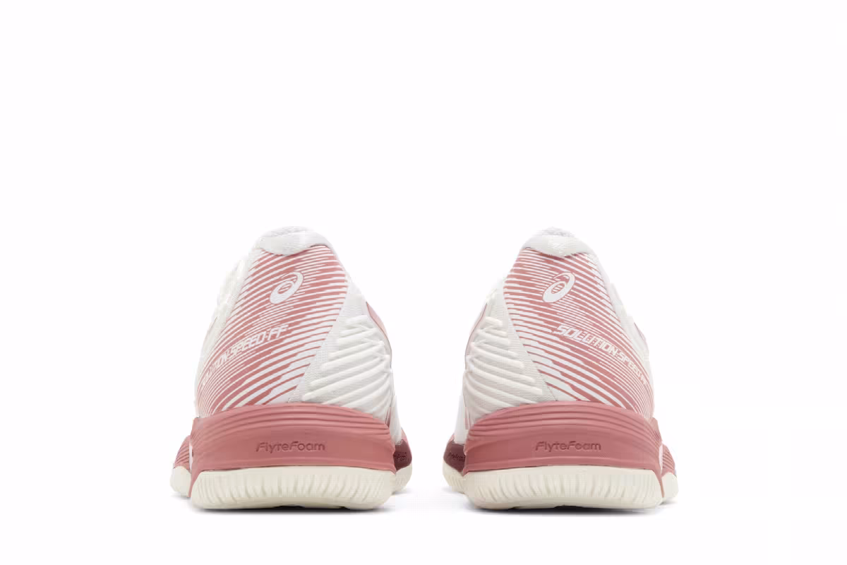 Asics Women's Solution Speed FF 2 White Light Garnet, view 7