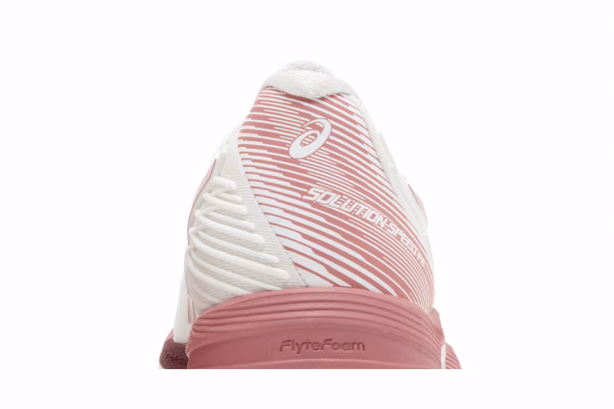 Asics Women's Solution Speed FF 2 White Light Garnet, view 8