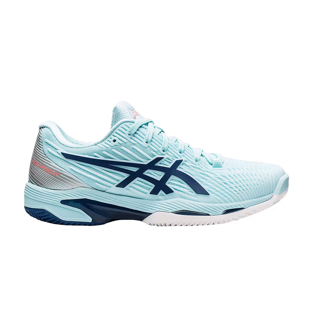 Asics Women's Solution Speed FF 2 Clay Clear Blue Light Indigo