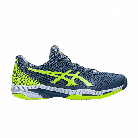 Asics Solution Speed FF 2 'Steel Blue Hazard Green'
