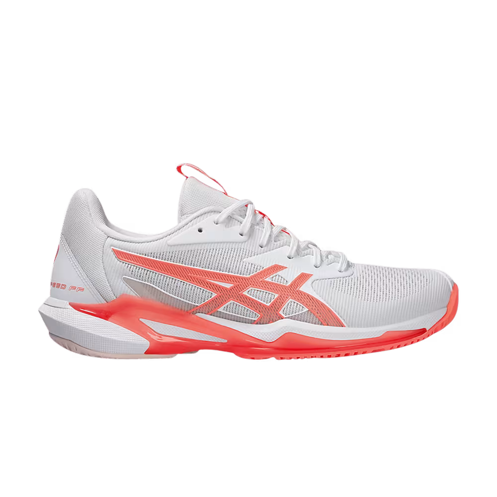 Asics Women's Solution Speed FF 3 White Sun Coral