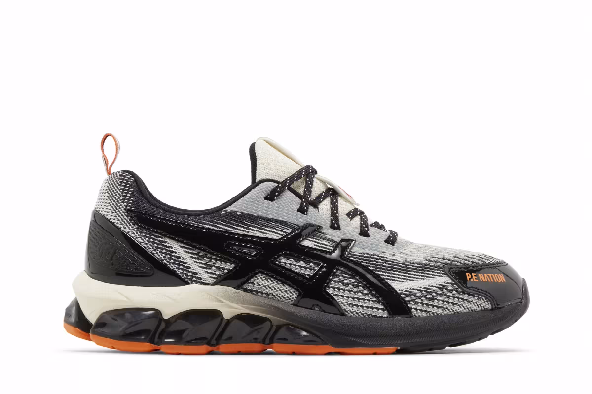 P.E Nation x ASICS Women's Gel-Quantum 180 7 Ivory Black, view 2