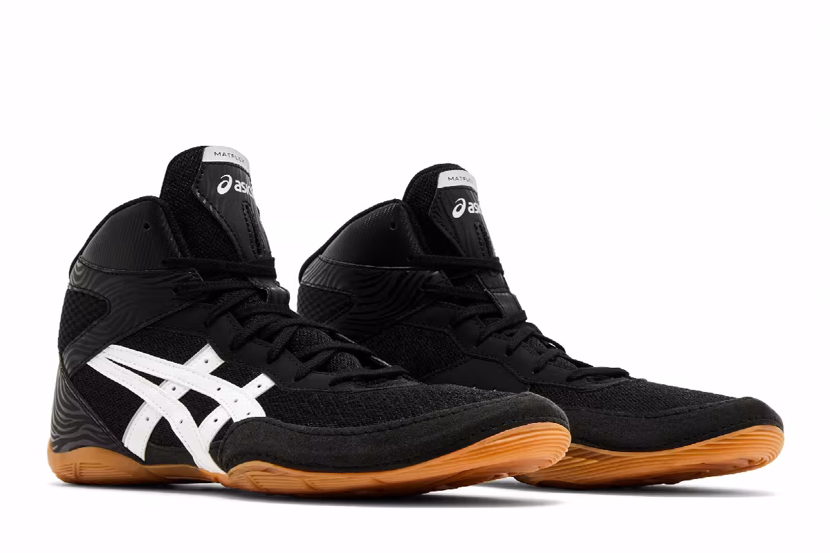 ASICS Matflex 7 Black White Gum, view 9