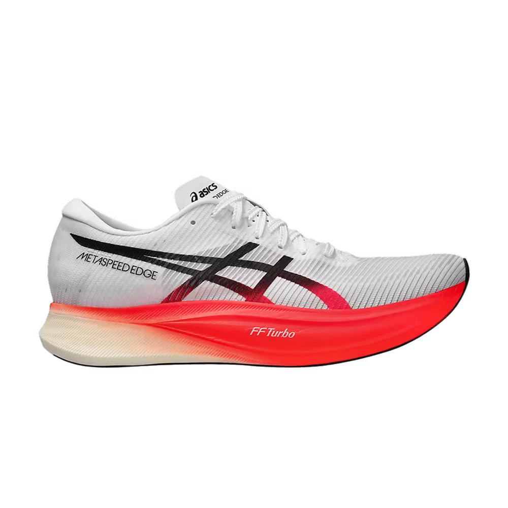 Asics Metaspeed Edge+ White Sunrise Red