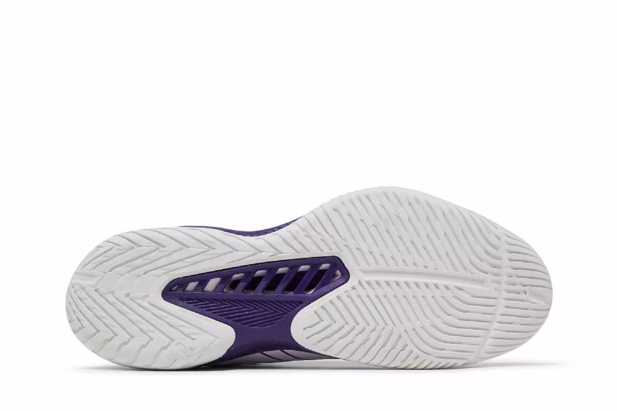 ASICS Gel Burst 27 White Gentry Purple, view 5