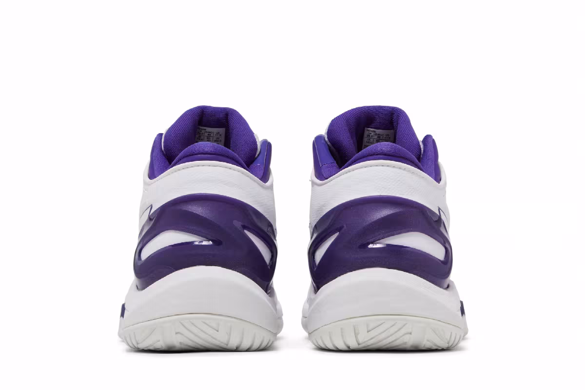 ASICS Gel Burst 27 White Gentry Purple, view 7