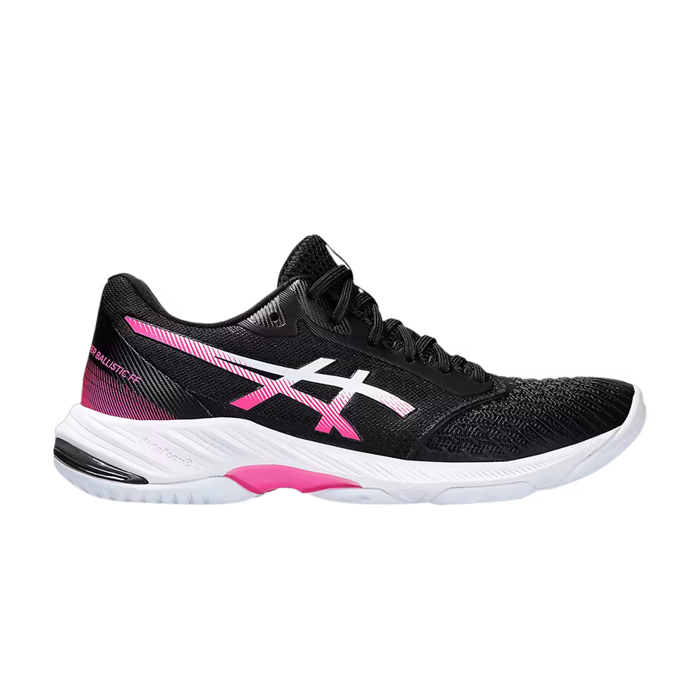 Asics Women's Netburner Ballistic FF 3 Black Hot Pink