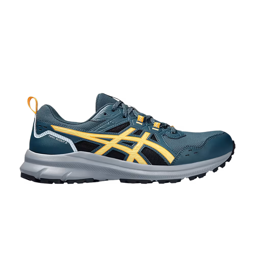 Asics Trail Scout 3 Magnetic Blue Faded Yellow
