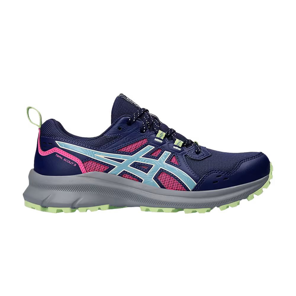 Asics Women's Trail Scout 3 Deep Ocean Gris Blue