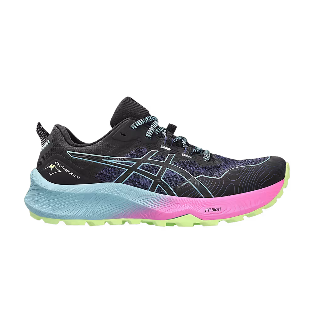 Asics Women's Gel Trabuco 11 Black Gris Blue Gradient