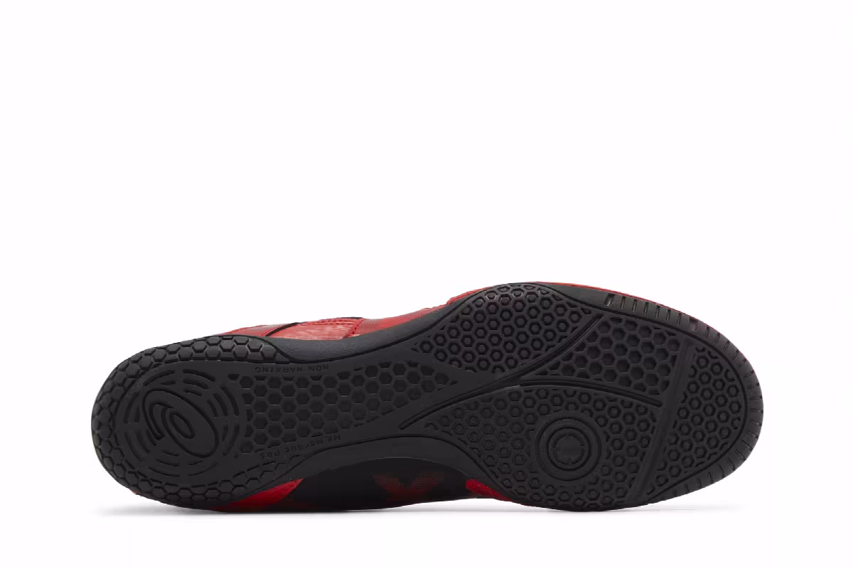 ASICS Matcontrol 3 Black Classic Red, view 5