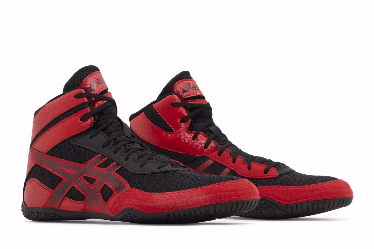 ASICS Matcontrol 3 Black Classic Red, view 9
