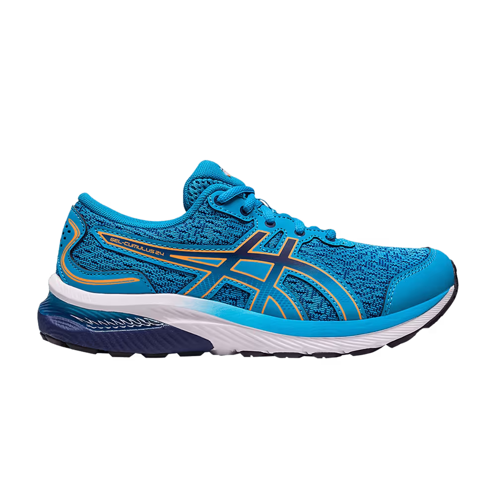 Asics Gel Cumulus 24 GS Island Blue Sun Peach