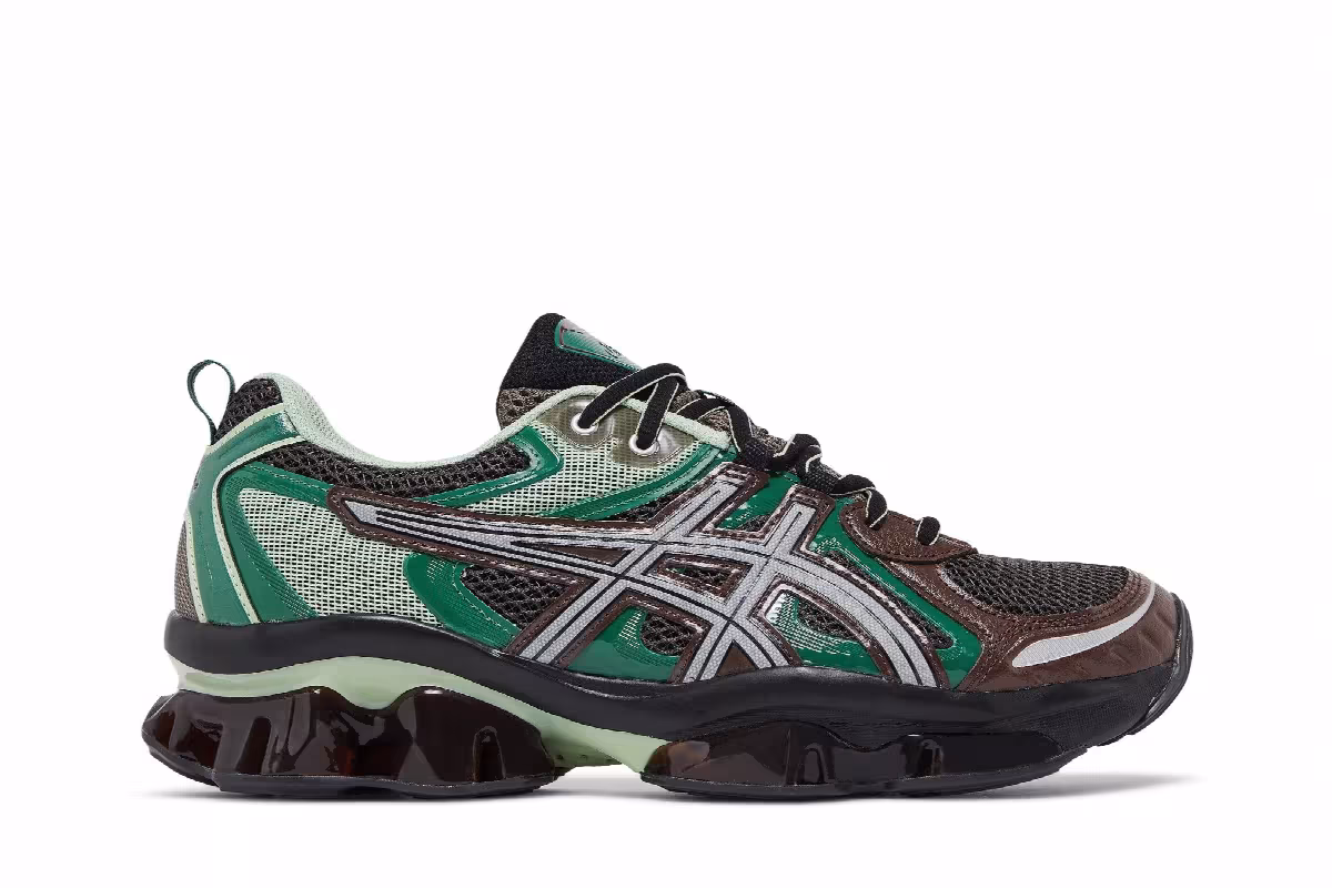 ASICS Gel Quantum Kinetic Dark Sepia Shamrock, view 2