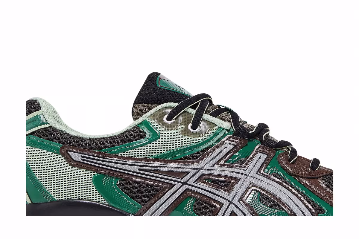 ASICS Gel Quantum Kinetic Dark Sepia Shamrock, view 3