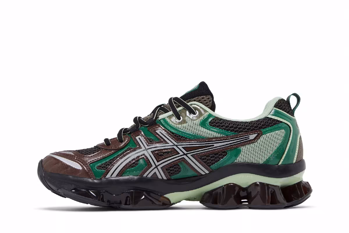 ASICS Gel Quantum Kinetic Dark Sepia Shamrock, view 4