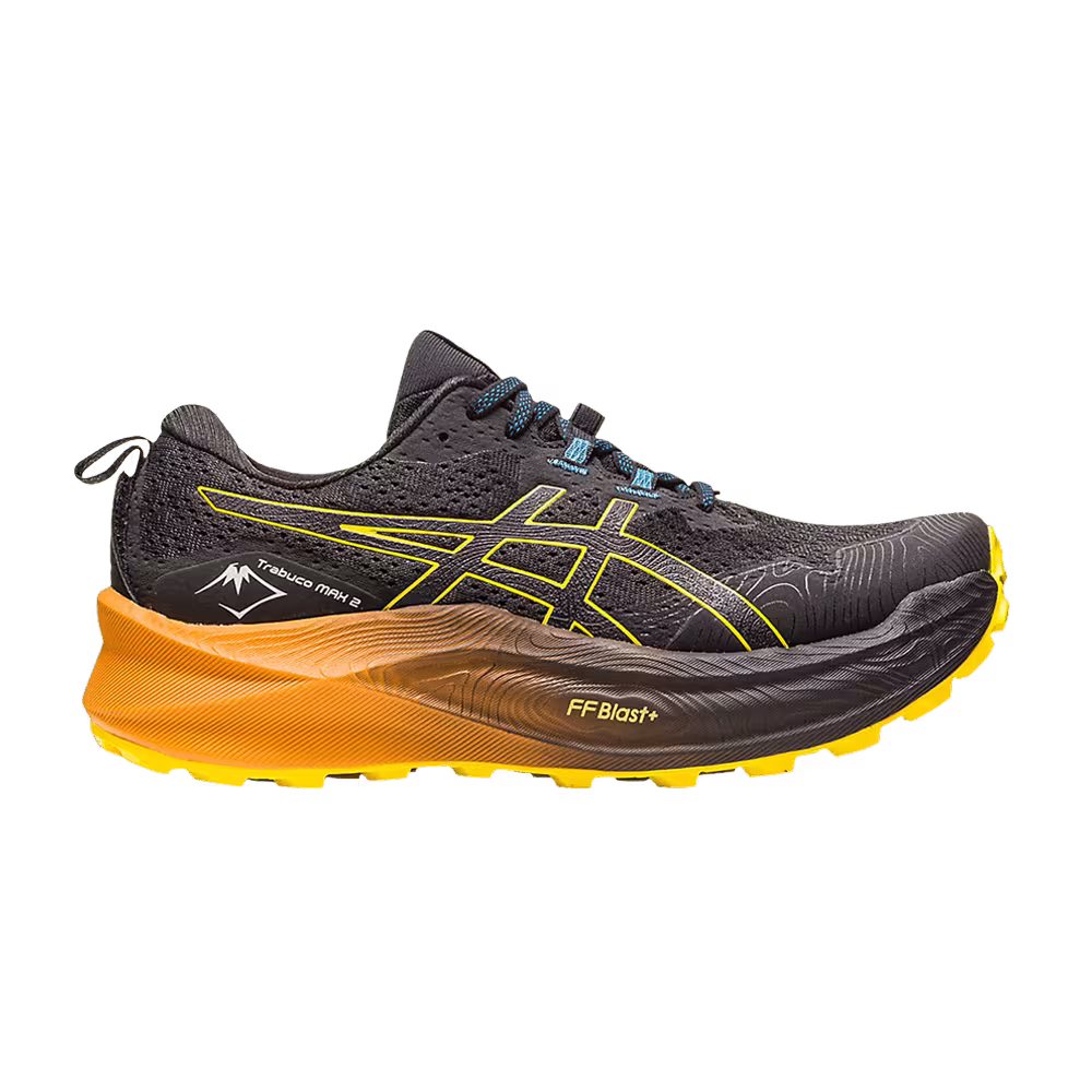 Asics Trabuco Max 2 Black Golden Yellow