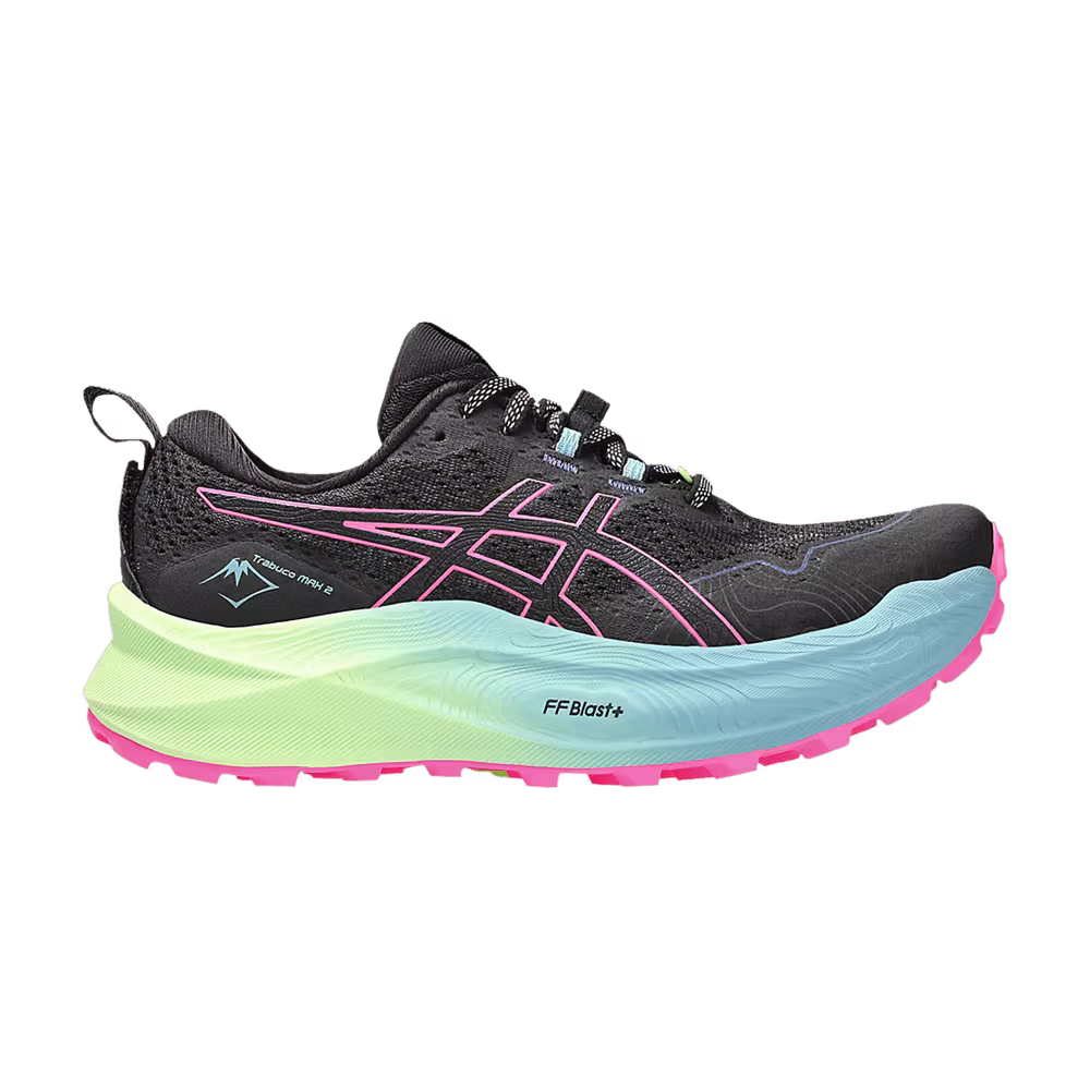 Asics Women's Trabuco Max 2 Black Hot Pink
