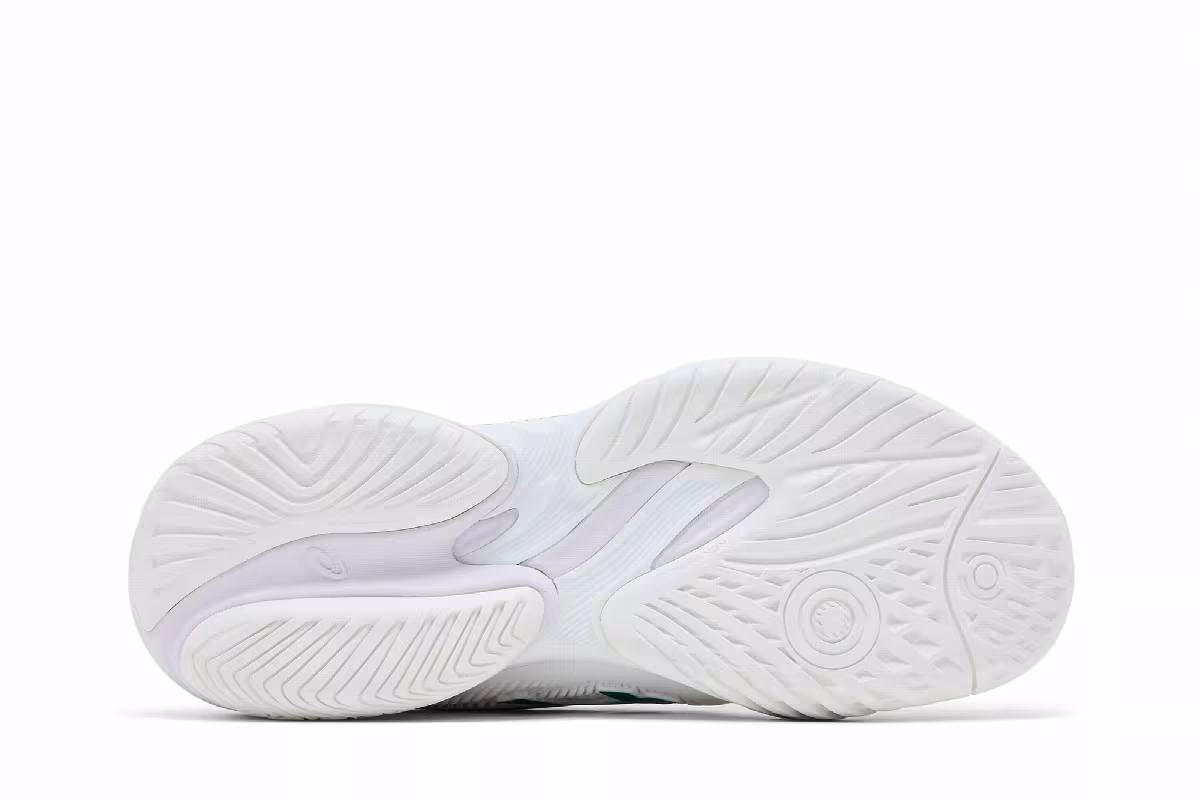ASICS Court FF 3 Novak White Pitch Green, view 5