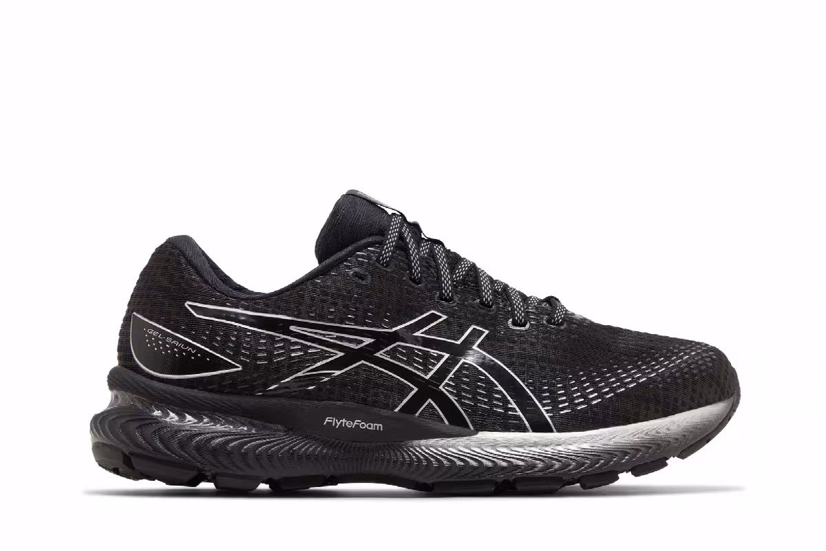 ASICS Gel Saiun Black Pure Silver, view 2