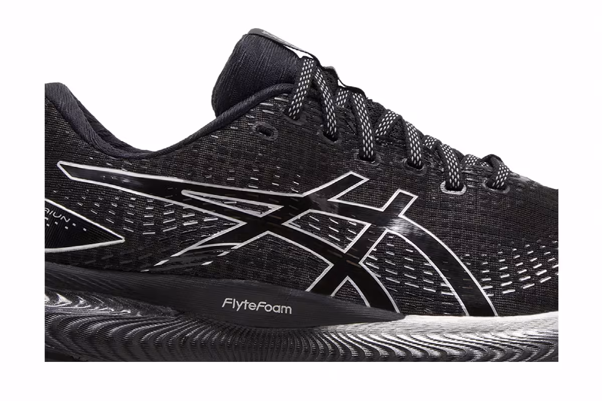 ASICS Gel Saiun Black Pure Silver, view 3