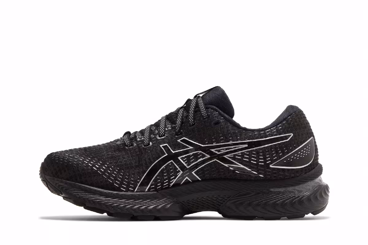 ASICS Gel Saiun Black Pure Silver, view 4