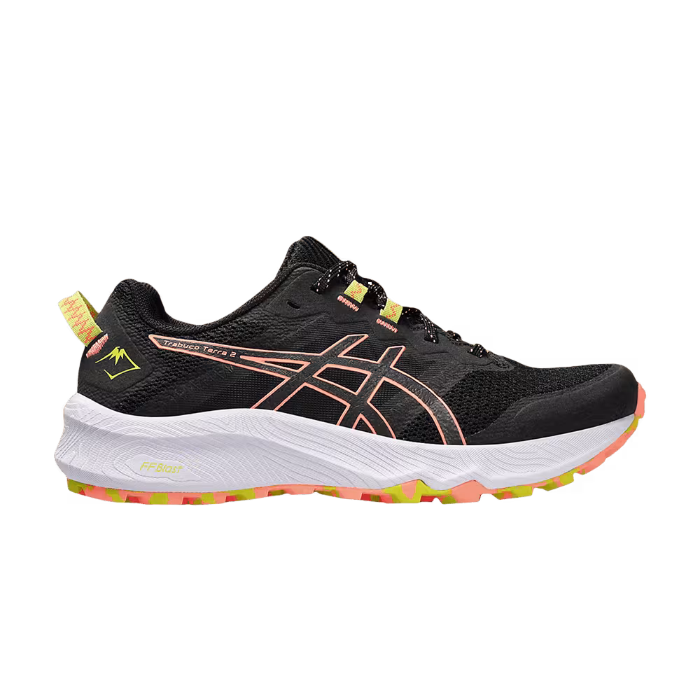 Asics Women's Trabuco Terra 2 Black Sun Coral
