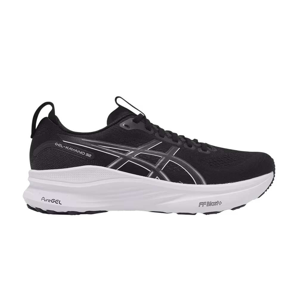 Asics Gel Kayano 32 Wide Black White