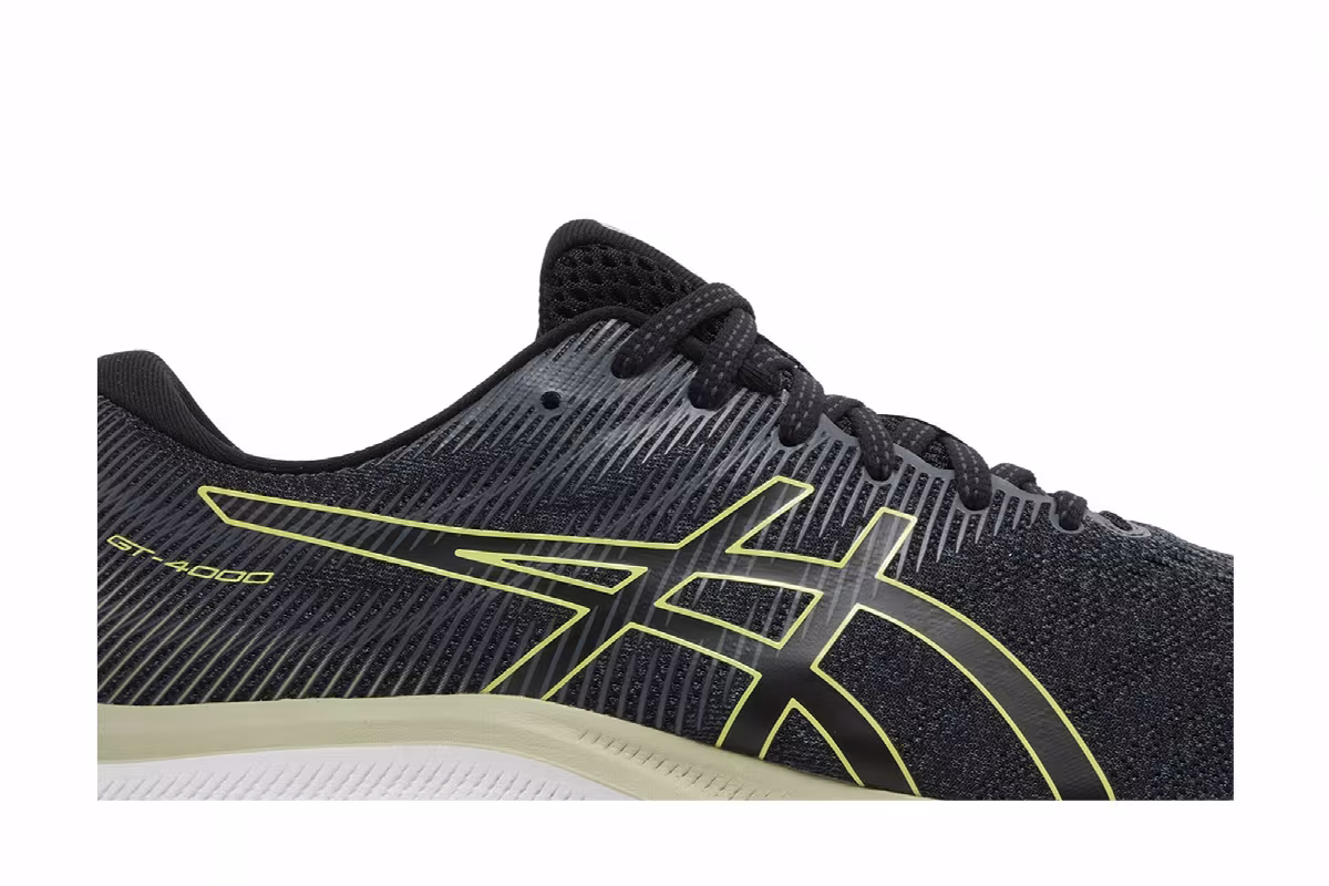 Asics GT 4000 3 Wide Black Glow Yellow, view 3