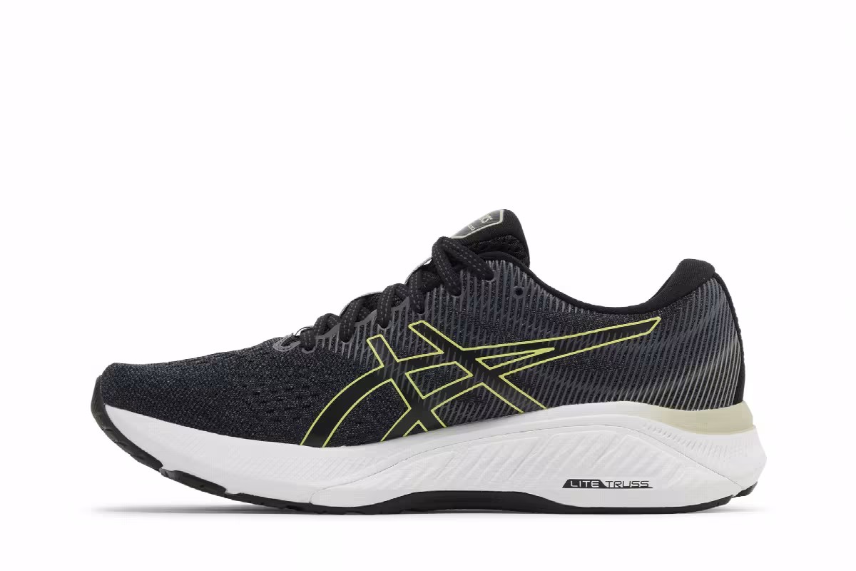 Asics GT 4000 3 Wide Black Glow Yellow, view 4