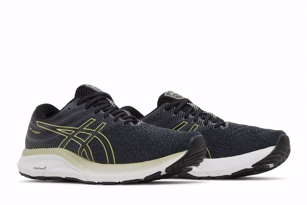 Asics GT 4000 3 Wide Black Glow Yellow, view 9