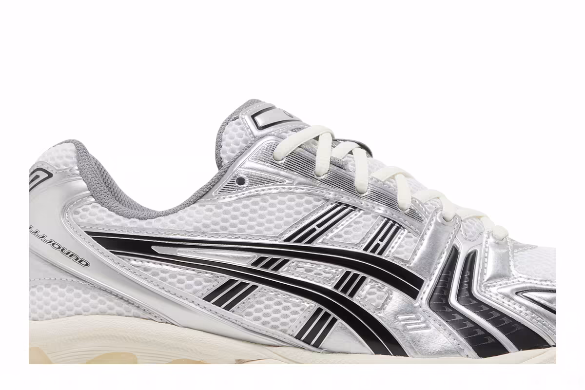 JJJJound x ASICS Gel Kayano 14 Silver Black, view 3