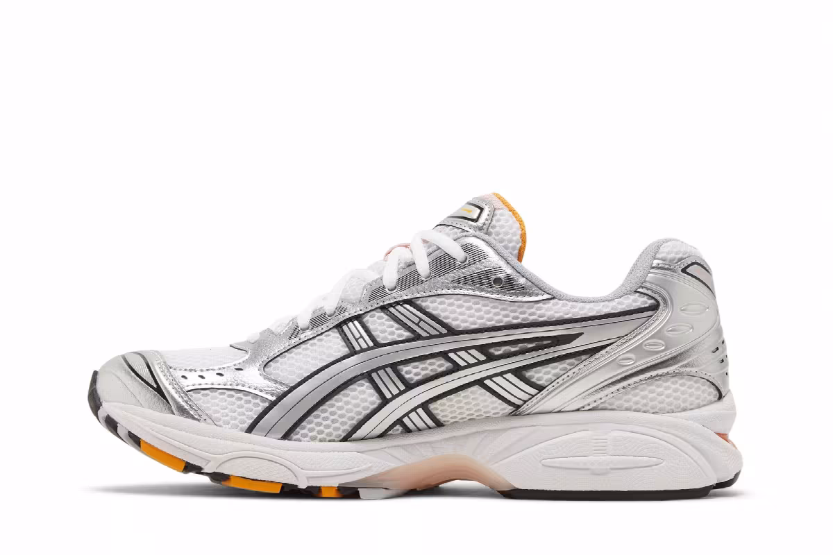 Asics Gel Kayano 14 Pure Silver Orange, view 4