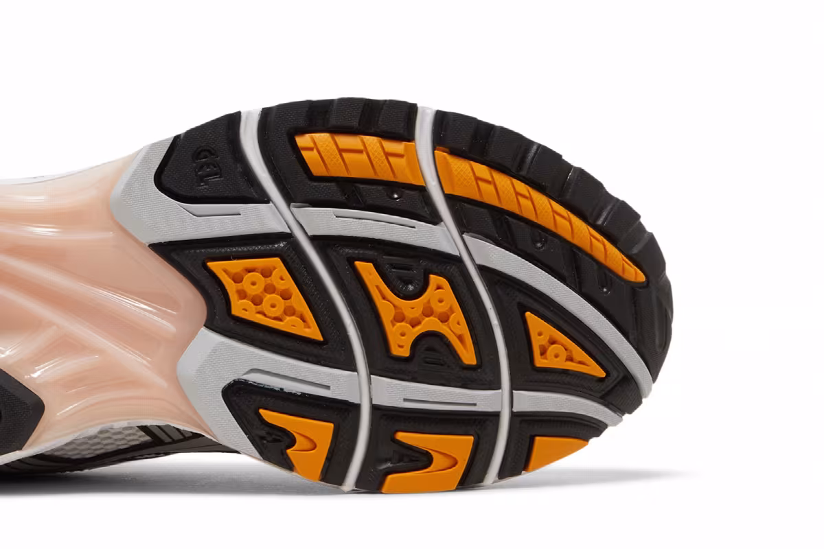Asics Gel Kayano 14 Pure Silver Orange, view 6