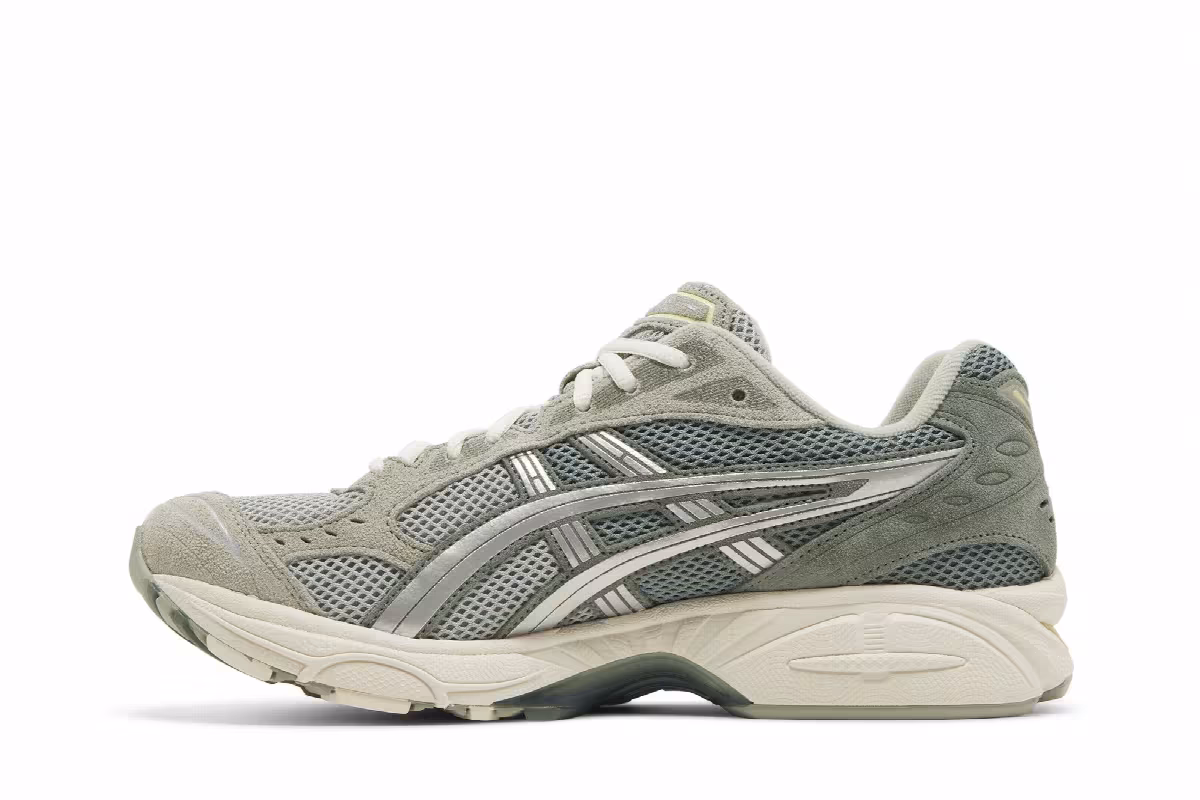 ASICS Gel Kayano 14 Olive Grey Pure Silver, view 4