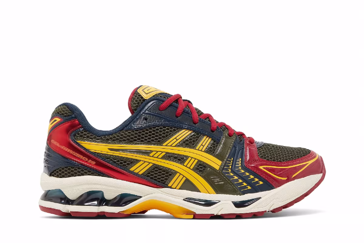 ASICS Gel Kayano 14 Olive Canvas Honey, view 2
